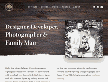 Tablet Screenshot of adrianpelletier.com
